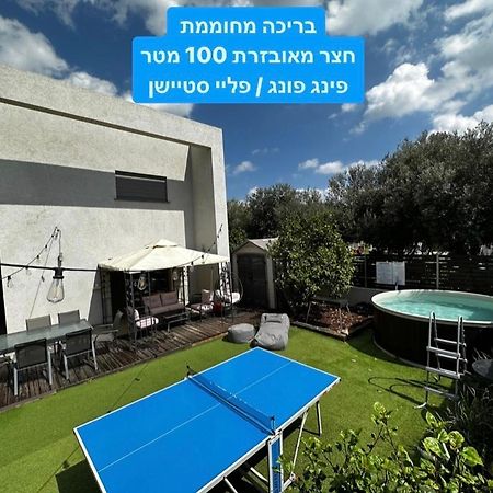 Villa סוויטת עלית בריכה מחוממת Poriyya Exterior foto